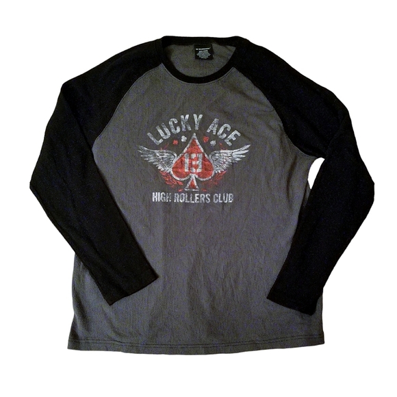 Mens graphic thermal - Picture 1 of 8